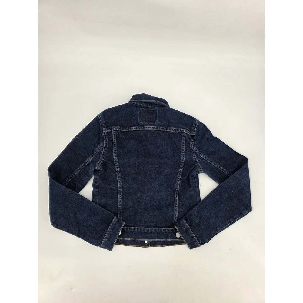 LEVI'S DENIM JACKET‎ BLUE DARK WASH COTTON  #77410-5424 SIZE SMALL - Picture 6 of 9